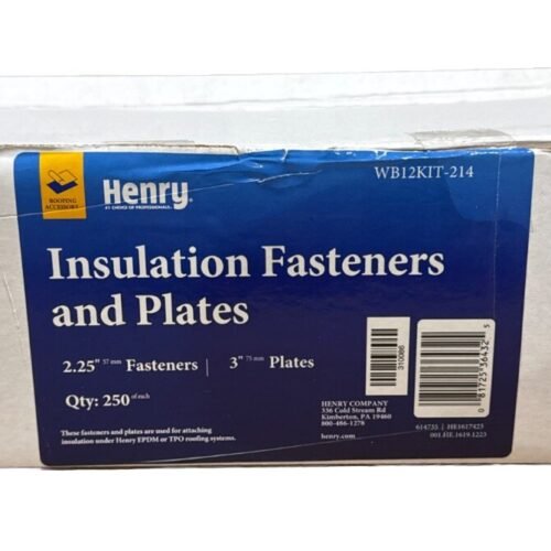 Insulation Fasteners And Plates 2.25” Fasteners / 3” Plates (250 Pieces) — main image