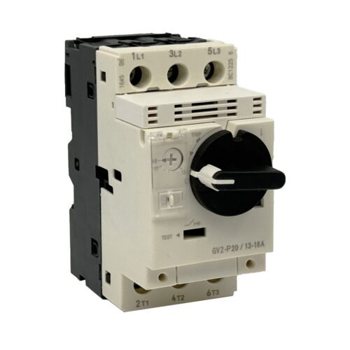 Motor circuit breaker GV2P20 13-18A manual motor starter with rotary knob NEW — main image